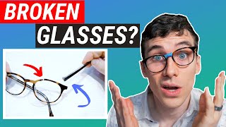 How to Fix Broken Glasses at HOME  and Adjust Them Too [upl. by Akahs602]