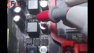 Repair Short  Dead Motherboard [upl. by Booth]