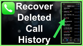 How To RECOVER Your Deleted Call History [upl. by Jacobs]