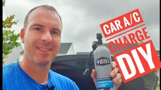 How to recharge your Car Air Conditioning System DIY [upl. by Haidabej963]