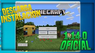 ¡MINECRAFT WINDOWS 10 EDITION 1140 OFICIAL DESCARGA E INSTALACIÓN [upl. by Enitsuj71]