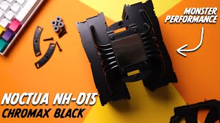 Noctua NHD15 Chromax Black  Monster performance [upl. by Nnaylime]