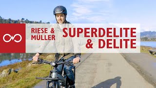 Review Riese amp Muller Delite amp Superdelite Full Suspension Electric Bike [upl. by Jarietta]