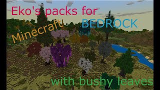 Bushy Leaves for BEDROCK  short showcase [upl. by Oiziruam]