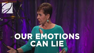 Our Emotions Can Lie  Joyce Meyer [upl. by Lewls]