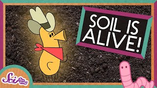 Soil Is Alive  SciShow Kids [upl. by Eiveneg]