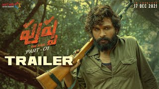 Pushpa Official Trailer  Allu Arjun  Rashmika  Fahadh Faasil  Sukumar  DSP  17th Dec [upl. by Coray]