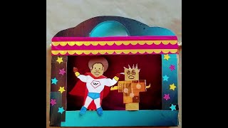 How To Make A Finger Puppet Theater [upl. by Laddie540]