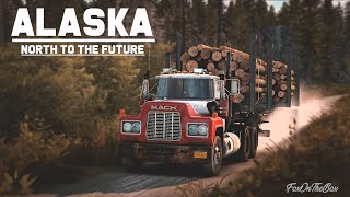 ATS Alaska Map  Incredible Logging Trip  American Truck Simulator [upl. by Aicatsue445]