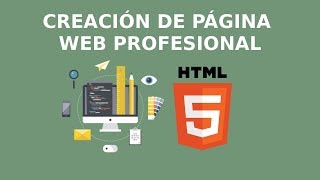 Página Web Profesional con HTML5 y CSS3 Creación de HTML [upl. by Sergeant256]