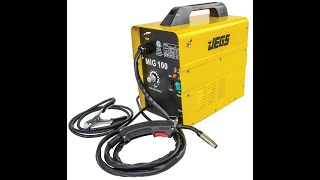 JEGS MIG 100 Gasless Welder 110V AC 55581540 [upl. by Ferdie]