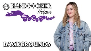 Handbooker Helper Backgrounds [upl. by Alvita807]