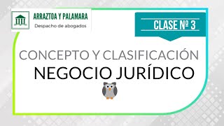 📒 CONCEPTO Y CLASIFICACIÓN DE ACTO JURÍDICO ✔️ [upl. by Hymie574]