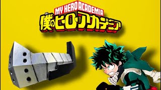 CÓMO HACER CUBREBOCAS DE IZUKU MIDORIYA “DEKU” DE BOKU NO HERO  DEKU’s MASK MY HERO ACADEMIA DIY [upl. by Maisel972]