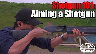 How to Aim a Shotgun  Shotgun 101 with Top Shot Chris Cheng [upl. by Aicat]