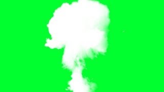 smoke explosion smoke cloud  green screen effects  free use [upl. by Enutrof]