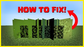 How to fix Jerms Better Leaves resource pack not working  Tutorial [upl. by Yelyk]