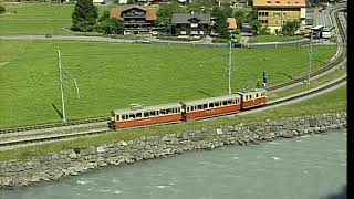 Swiss Railway Journeys  The Jungfrau Railways Part 1 BOBSPBBLM [upl. by Asenev591]