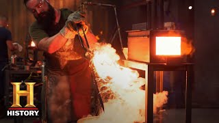 Forged in Fire Forging Two Different Metals Season 5 Episode 7  History [upl. by Arac364]