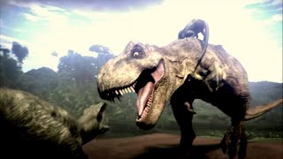 Jurassic Park The Game  T Rex vs Triceratops [upl. by Faxan]