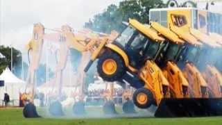 JCB Dancing Diggers Show [upl. by Aowda988]