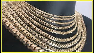 Miami Cuban Link SIZING GUIDE [upl. by Alcina143]