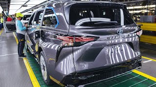 2021 Toyota Highlander and Sienna – Production line at Indiana plant [upl. by Eelyme]