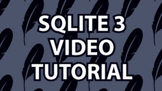 SQLite3 Tutorial [upl. by Lrac98]