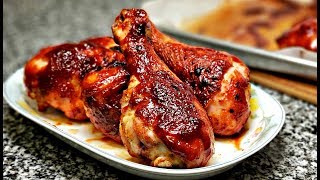 Easy Oven Baked BBQ Chicken  Barbecue Sauce Recipe  Baked Chicken Recipe [upl. by La]