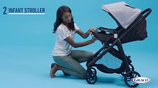 Graco® Modes™ Basix Stroller [upl. by Adniuqal712]