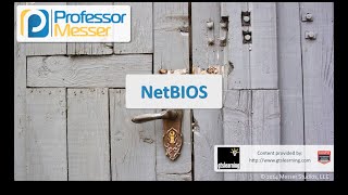 NetBIOS  CompTIA Security SY0401 14 [upl. by Norabel]