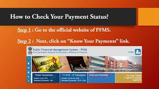 PFMS  Know Your Scholarship Payment Status [upl. by Danika550]