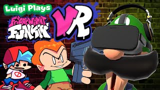 FRIDAY NIGHT FUNKIN IN VR  Luigi Plays FRIDAY NIGHT FUNKIN VR [upl. by Schell]