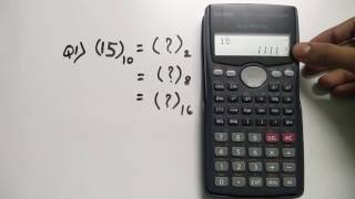 Number System Conversion  Decimal Binary Octal amp Hexadecimal  Scientific Calc [upl. by Jonette]