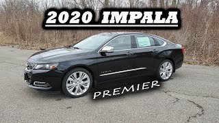 2020 Chevy IMPALA Premier  LAST YEAR OF PRODUCTION  Full Review [upl. by Gunas]