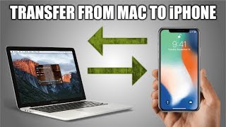 How to Transfer From Mac to iPhone  No iTunes Fastest Way [upl. by Nirac]