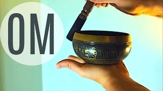 Tibetan Singing Bowl Sounds  OM [upl. by Scarrow]