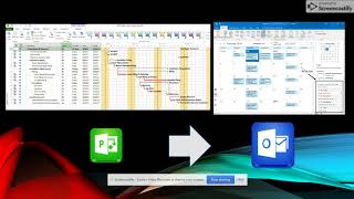 MS Project Integration with Outlook for Project Managers [upl. by Woodford]