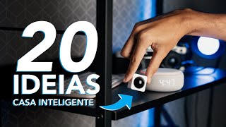 20 AUTOMAÇÕES para se INSPIRAR  CASA INTELIGENTE com ALEXA SONOFF e muitos sensores [upl. by Oakleil]