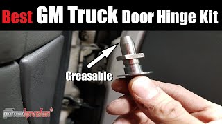 GM Truck Door Hinge Repair Kit Classic Industries  AnthonyJ350 [upl. by Anayaran]