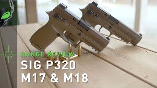 Sig M17 vs M18 9mm Pistols [upl. by Roxanne351]