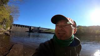 Fishing Center Hill Dam Caney Fork River Walleye Day [upl. by Obellia]