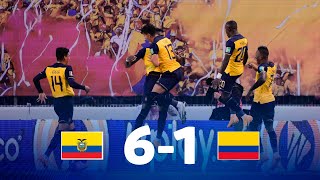 Eliminatorias  Ecuador vs Colombia  Fecha 4 [upl. by Ydnagrub]