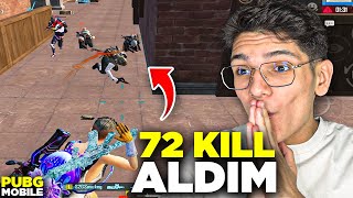 72 KİLL ALDIM YENİ KİLL REKORUM  PUBG MOBİLE [upl. by Annert]