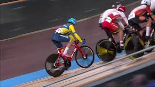 Mens OmniumElimination Race  2020 UCI Track Cycling World Championships [upl. by Cumine]