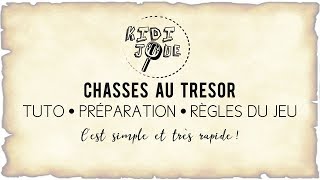 KIDIJOUE  tuto chasse au trésor [upl. by Bogosian]