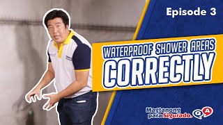 Waterproofing Shower Floors and Bathrooms PLUS MAJOR WATERPROOFING TIPS [upl. by Ahsiema]