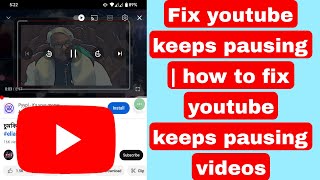 youtube keeps pausing  how to fix youtube keeps pausing videos [upl. by Yovonnda]