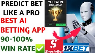 quotUnveiling the Future THE Best AI Betting Prediction App [upl. by Notneuq]