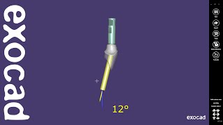 exocad Quick Guide Angulated Screw Channel [upl. by Racso133]